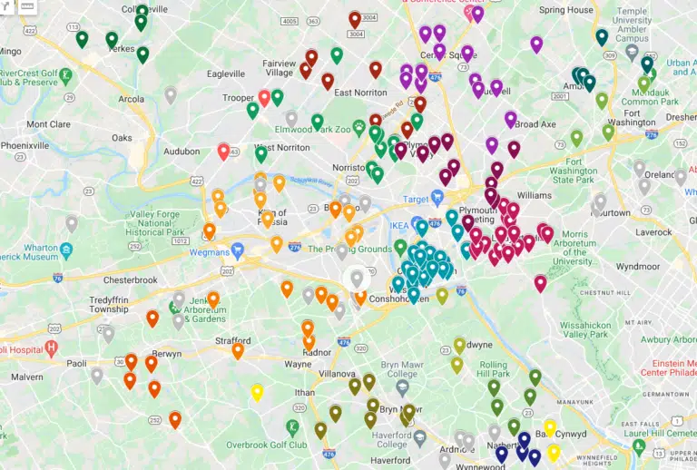 Popcorn Removal Company Near Me Map